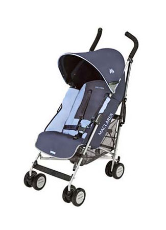 Maclaren Quest Sport Charcoal/Sky Blue