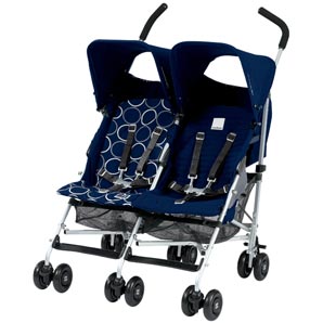 Maclaren Rally Twin Pushchair- Insignia