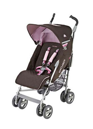 Maclaren Techno XLR Coffee Brown/Powder Pink