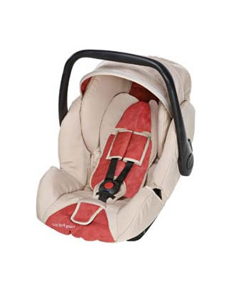 Techno XLR Recaro Car Seat Tan/Crimson