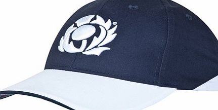 Macron Scotland Baseball Cap Thistle Navy 58092202