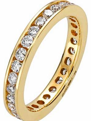 18ct Gold 1Carat Diamond Eternity