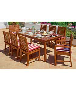 Madison 8 Seater Patio Set