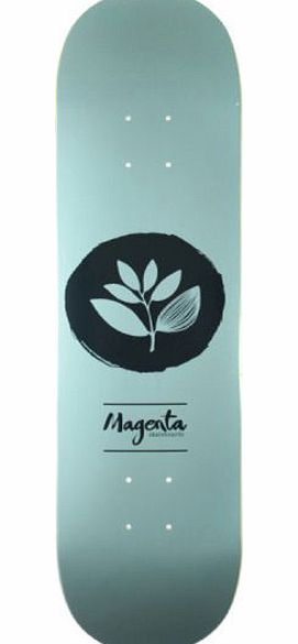 Magenta Team Circle Light Blue Skateboard Deck -