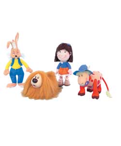 Magic Roundabout 4-Pack Bean Bag Friends