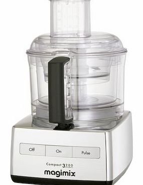 Magimix 18327 3200 Food Processor, Chrome