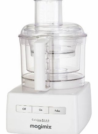 Magimix 18526 5200 Food Processor, White