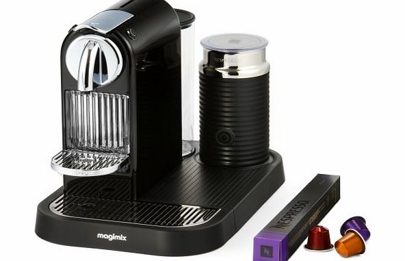 Magimix Nespresso CitiZ and Milk by Magimix M190 Coffee Machine - Limousine Black