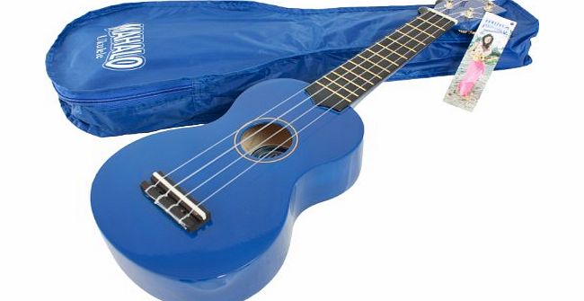 Mahalo Soprano Ukulele with Bag - Blue