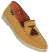 Amador Saffron and White Tassle Slip On