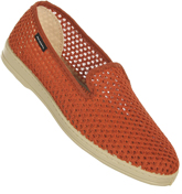 Sulpicio Rejilla Pecan Woven Loafers