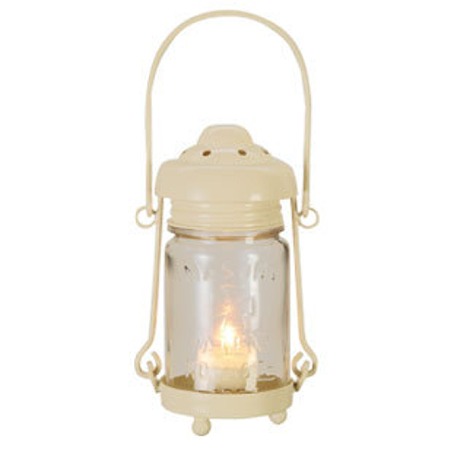 Garden Mason Lantern - Cream