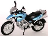 Die-cast Model BMW F650GS (1:18 scale in Blue)