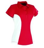 Maisto Galvin Green Ladies Joesphine Shirt Chilli Red/White XS