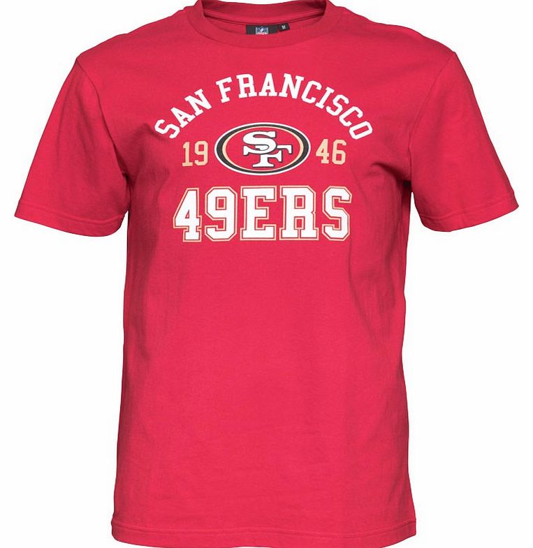 Mens 49ers Havlock T-Shirt Red