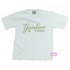 Majestic NY Yankees Script Bronx Tee (Wht)