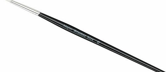 Major Brushes Synthetic Sable Brushes(size 6) - Pack of 10 53406