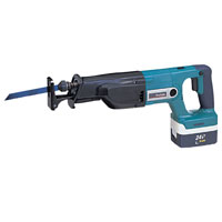 Makita Bjr240Saj 24v Cordless Reciprocating Saw   1 Battery 3.3Ah   1 Battery 2Ah NiMh