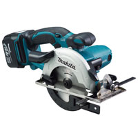 Makita Bss500Rfe 14.4v Cordless Circular Saw 136mm Blade   2 Lithium Ion Batteries 3Ah