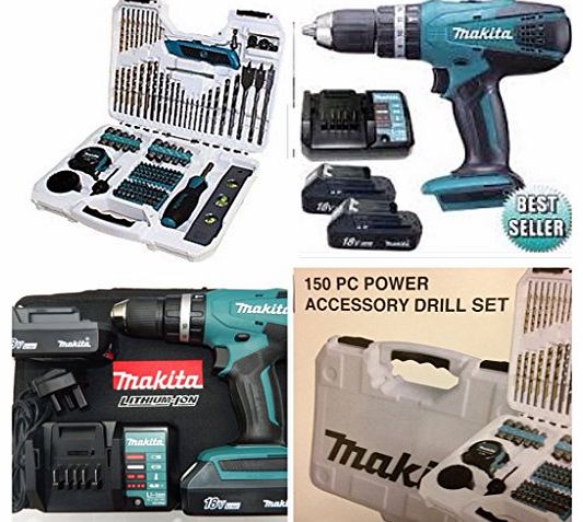 Makita  18V CORDLESS COMBI DRILL LI-ION