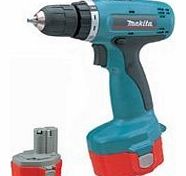 Makita  6281DWPE 14.4V Cordless Drill Driver (2 x 14.4V 1.3Ah Ni-Cd Battery)