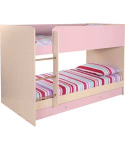 Malibu Rose Bunk Bed with Bobby Mattress