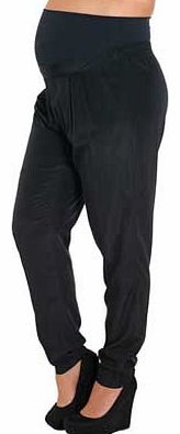 Womens Black Fashion Trousers - Large