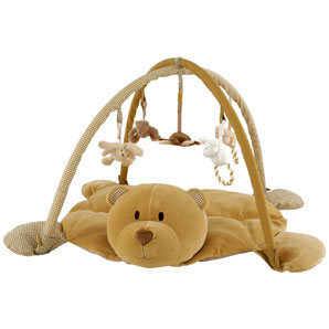 Mamas & Papas Baxter Bear Snuggle Rug and Gym