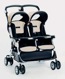 mamas and papas Moonlight Aria Twin Stroller