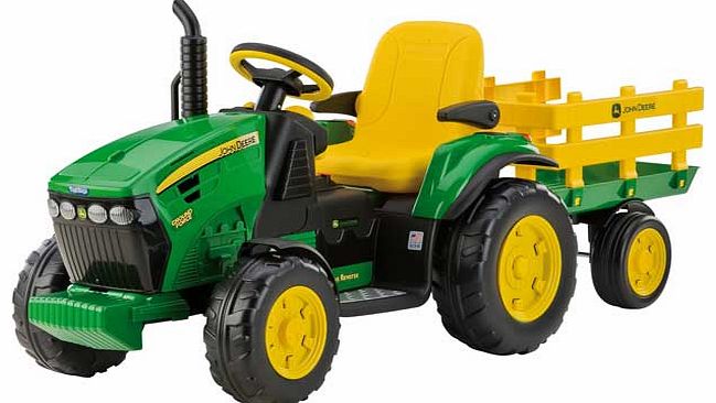 Mamas and Papas Peg Perago John Deere Groundforce Trailer