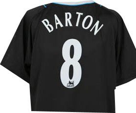 Reebok 06-07 Man City away (Barton 8)