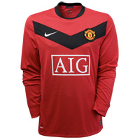 Nike 09-10 Man Utd L/S home