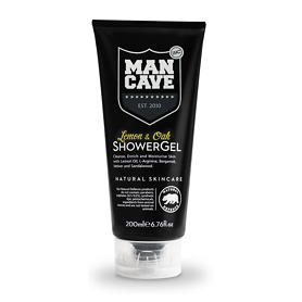 ManCave Grooming Lemon ShowerGel 200ml