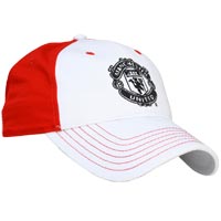 United Baseball Cap - White/Red.