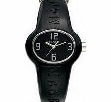 Mango Ladies Bango Black Dial With Ceramic