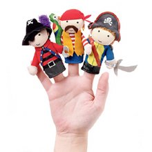 Manhattan Toy Swashbuckling Sidekicks Finger Puppets