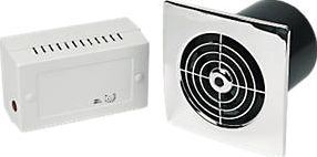 Manrose, 1228[^]32874 LP100SLVC 20W Low Profile Bathroom Fan