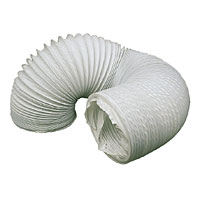 MANROSE PVC White 1m x 100mm Ducting Hose