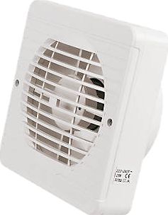 Manrose, 1228[^]13424 TF150BP 25W Axial Pullcord Kitchen Fan