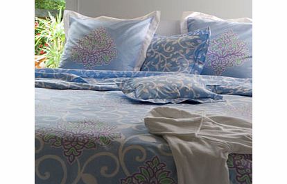 Manuel Canovas Taj Mahal Blue Bedding Fitted Sheet Double