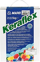 Mapei, 1228[^]42841 Keraflex Tile Adhesive White 5kg 42841