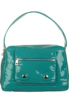 Patent shoulder bag