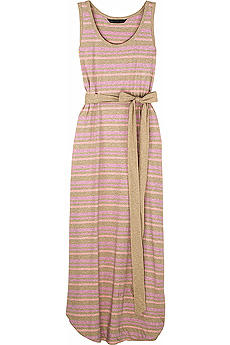 Speckled stripe dress