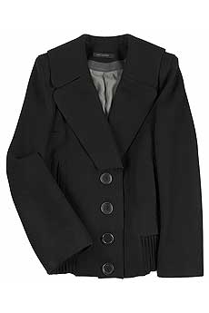 Exaggerated lapel jacket