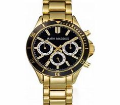 Mark Maddox Ladies Golden Chic Chronograph