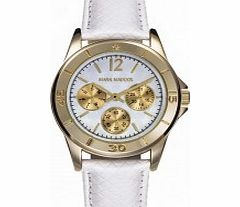 Mark Maddox Ladies White Dreams Chronograph