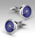 Circular Ripple Cufflinks