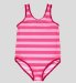 Contrast Trim Stripe Swimsuit