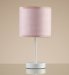 Gingham Chrome Table Lamp