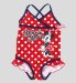 Minnie Mouse Contrast Trim Swimsuit